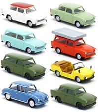 Herpa - Modelli auto Trabant Trabbi AWZ - colore a scelta 1:87 H0
