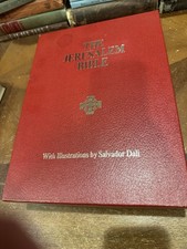 The Jerusalem Bible With Box ~ Illustrations by Salvador Dali