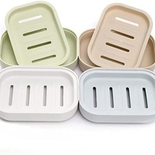 Set 4 Portasapone in Plastica