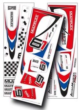 Arco decorativo Acromaster Pro blu-rosso acrobazia 3D brushless LiPo