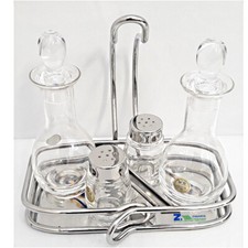 SET MENAGE DA TAVOLA INOX 4