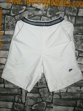 Vintage Nike  era Agassi cotton mix   tennis  shorts    '80s 