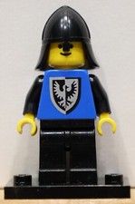 Lego Minifig articolo CAS253 - Serie Castle - Black Falcon - Raro - Ottimo