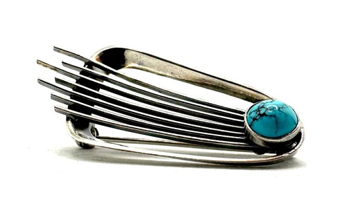 835 antico argento spilla - 835,