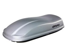 BOX AUTO DA TETTO FARAD 400 LT GRIGIO METALLIZZATO F3 - BAULE PORTAPACCHI