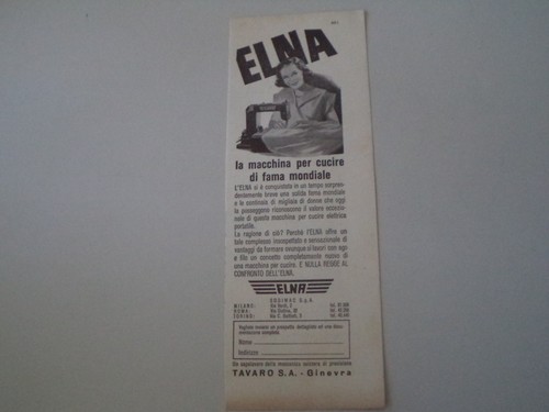 Advertising pubblicità 1951 - pubblicità,