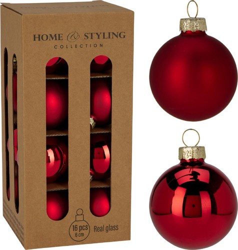 Set palle natale vetro - di,