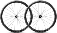 Reynolds AR41 Set di ruote tubeless a disco in fibra di carbonio, 700 c, corpo XDR, 100/142x12