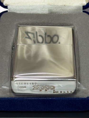 Zippo sterling silver - silver, 2004