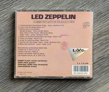 LED ZEPPELIN CD LIVE IN LONDON AND L.A. COMMUNICATION BREAKDOWN - RARE  VG SOUND