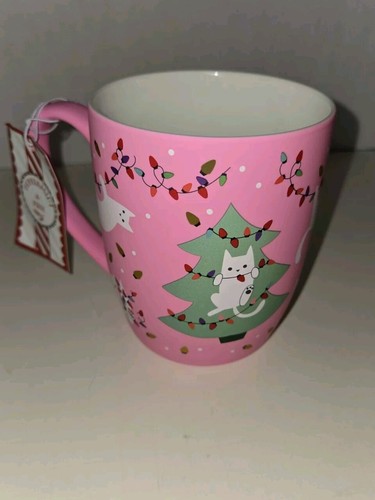 Nuova tazza gatto natalizio