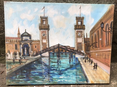 Quadro venezia arsenale - quadro,