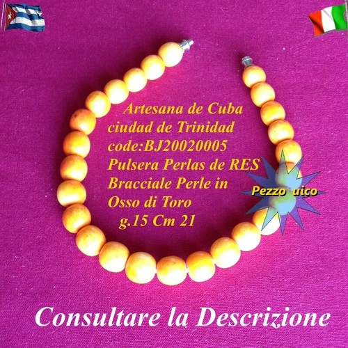Bracciale osso toro arte - toro,