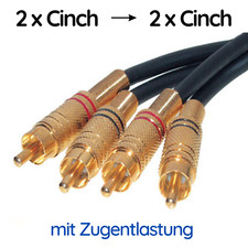 Connettore RCA stereo high end