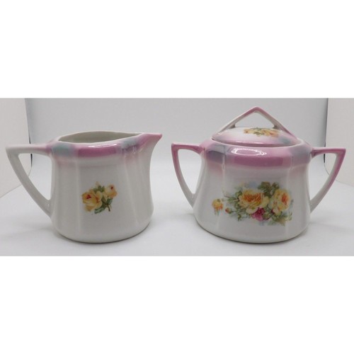 Set panna zucchero - zucchero, vintage
