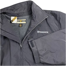 Giacca falciatura North End All Climate Wear Husqvarna uomo XL guscio nylon nero