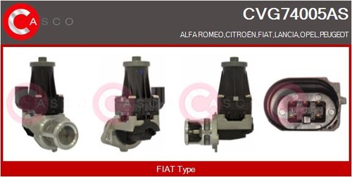 Valvola egr cvg74005as casco - cvg74005as,
