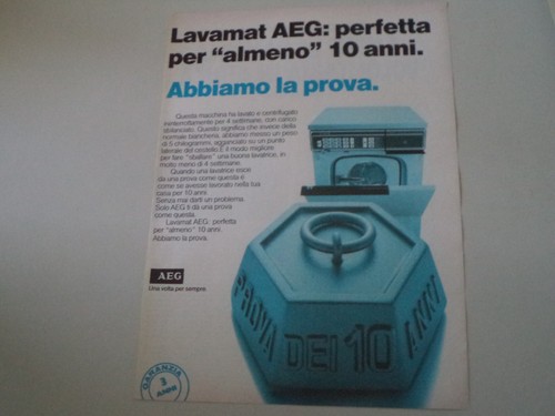 Advertising pubblicità 1981 - pubblicità,