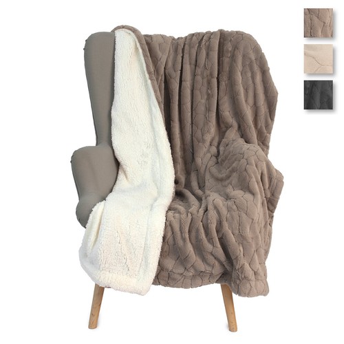 Coperta plaid alcyone laura - plaid,