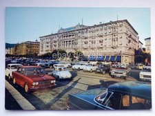 TRIESTE Savoia Excelsior Palace Hotel rive auto FIAT 500 vecchia cartolina  