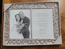 Cornice portafoto matrimonio