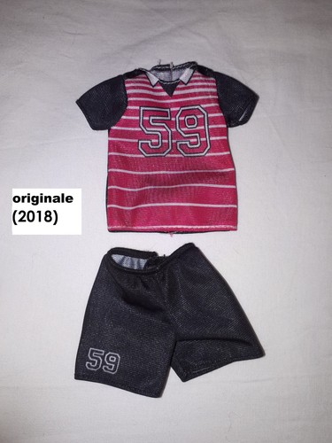 Barbie calciatrice vestito - barbie,