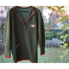 MAGLIA GOLFINO CARDIGAN tg. it.  STILE TIROLESE Rio