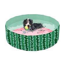 Piscina Pool Per Cani Animali In Plastica Pieghevole Da Giardino Fantasia Fruit