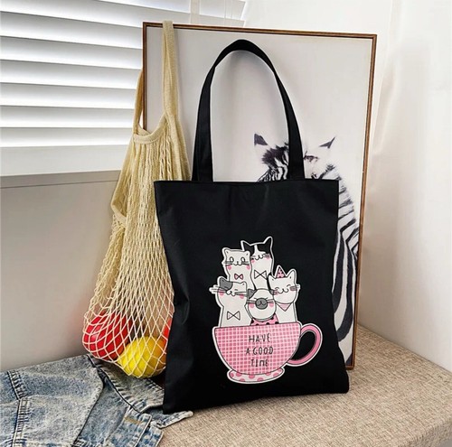 Borsa tote tela delicata - in,