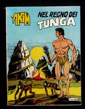 Akim N.18 "Nel Regno dei Tunga" Q.Edicola Altamira Periodici 1977 ▓
