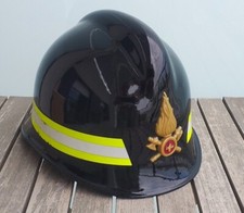 Casco vintage Sicor del 1995 ex dotazione VV.FF. originale completo ottimo stato