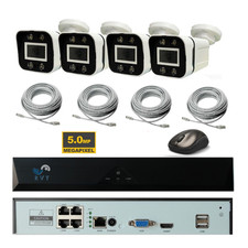 Kit 4 Telecamere IP Poe con