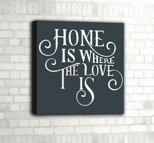 Quadro Moderno con Frase