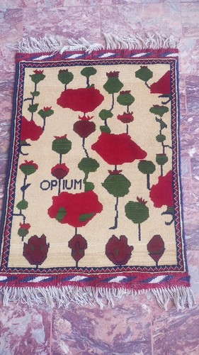 Tappeto oppio afgano - , fatto