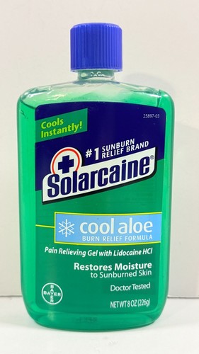 Solarcaine cool aloe - aloe, gel