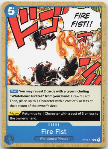 Fire fist st22 017 - fist, starter