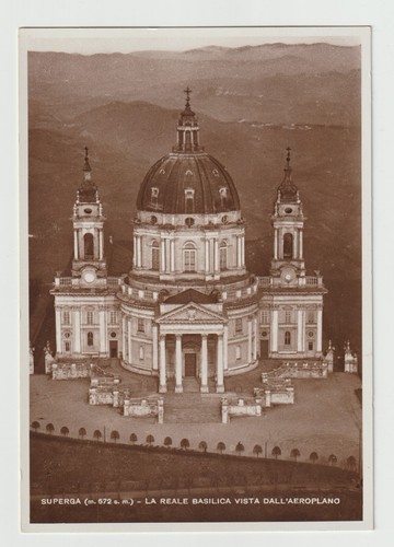 Torino cartolina superga - cartolina,