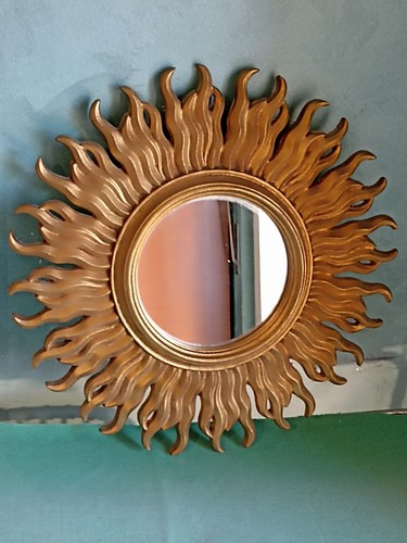 Specchio sole vintage cornice - specchio,