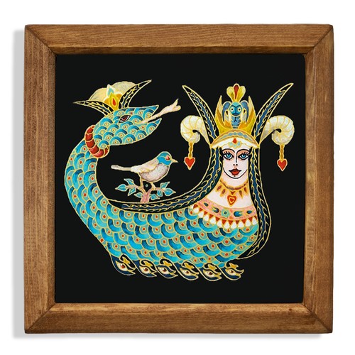 Arte parete pietra dea - in,