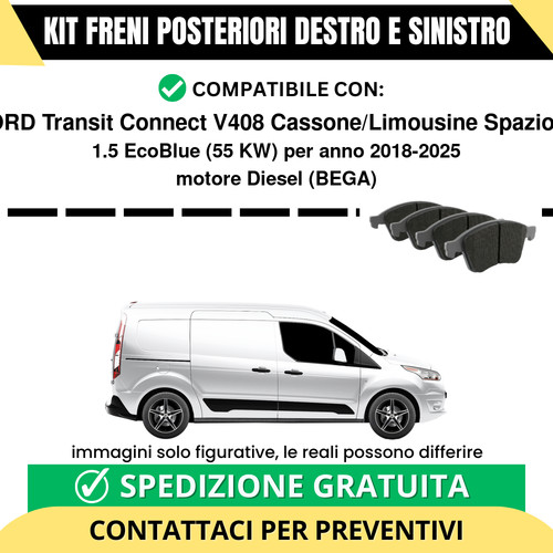 Pastiglie freno posteriori - pastiglie,
