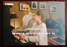 Dépliant YAMAHA TRANSACOUSTIC pianoforte catalogo brochure piano forte 