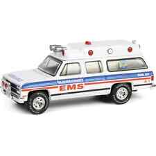 1991 Chevrolet Suburban EMS Ambulance Glacier County MT *** Greenlight 1:64