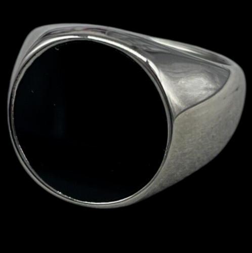 Anello uomo acciaio inox - in,
