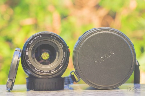 Sigma mini wide 28mm f2 - sigma, ii