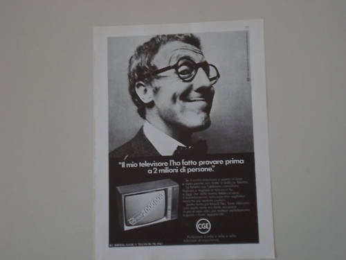 Advertising pubblicità 1970 - pubblicità,