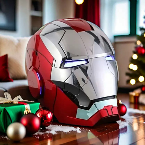 Casco autoking iron man - iron,