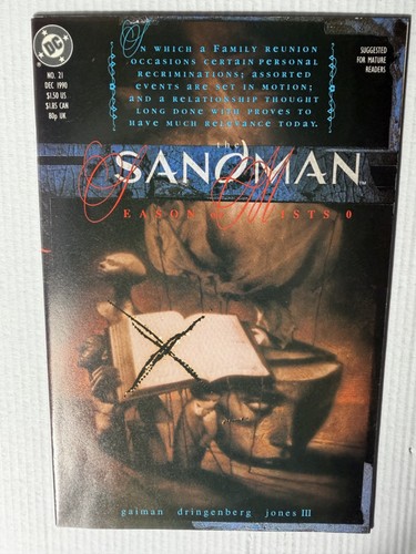 Sandman 1991 gaiman dc - #21, raw