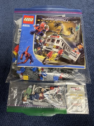 Lego spider man 4855 - 4855, treno