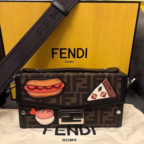 Borsa baguette morbida fendi - borsa,