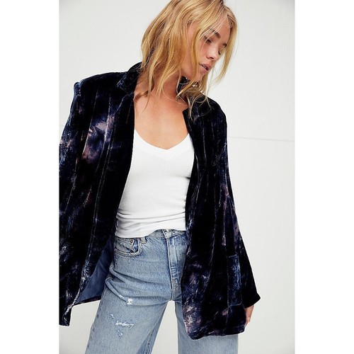 Blazer velluto spaziale - velluto,